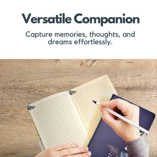 Mindful Moments Gold Leaf Journal