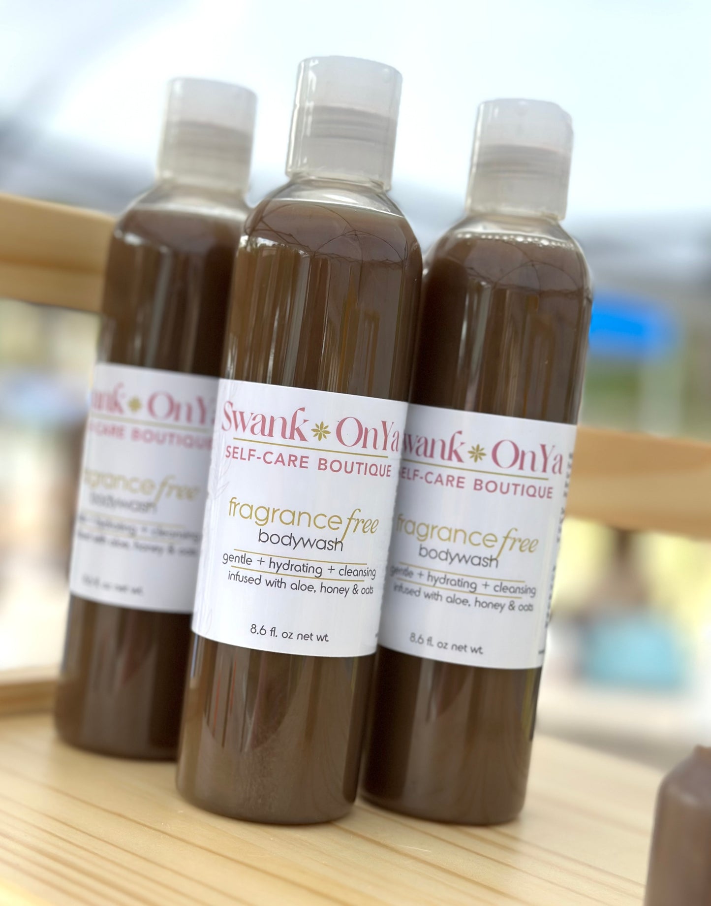 African Black Soap Body Wash, Fragrance Free