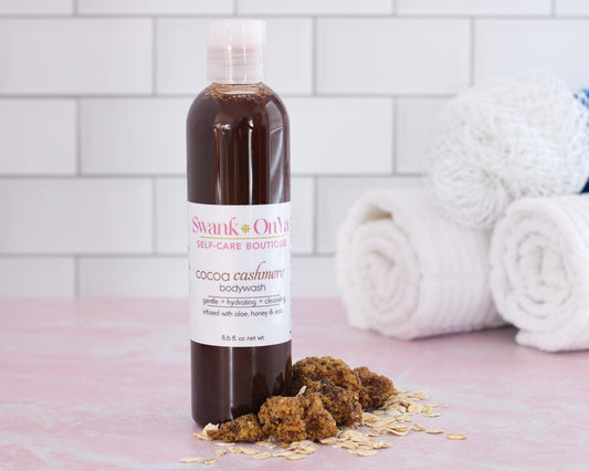 African Black Soap Body Wash, Cocoa Cashmere