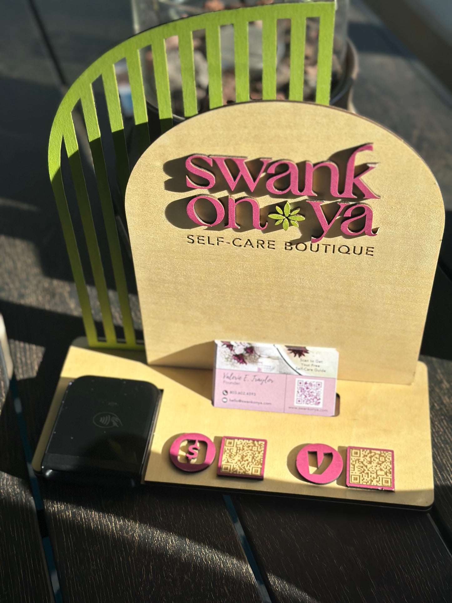 Wood Cut Payment Center