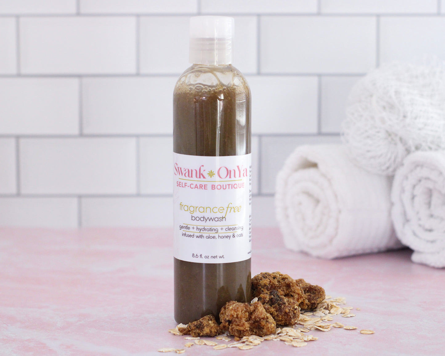 African Black Soap Body Wash, Fragrance Free