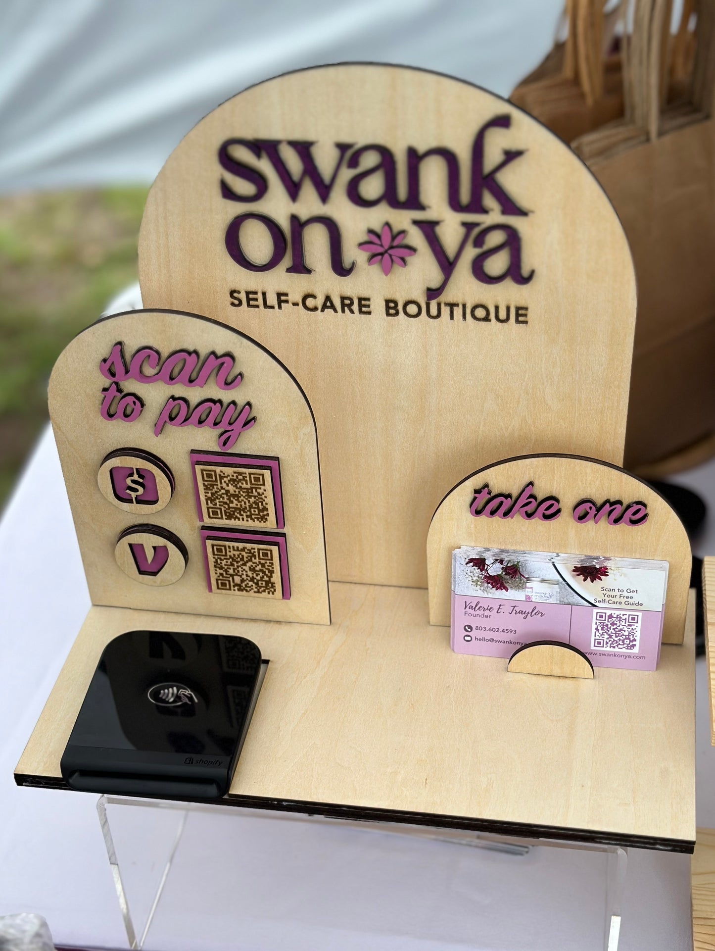 Triple Panel Payment Center