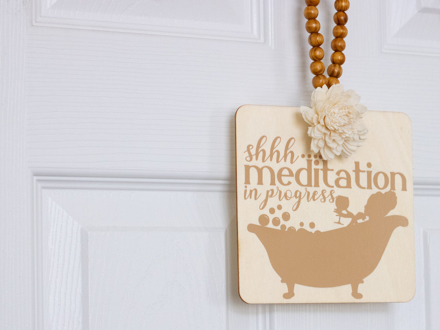 Self Care Do Not Disturb Door Hanger