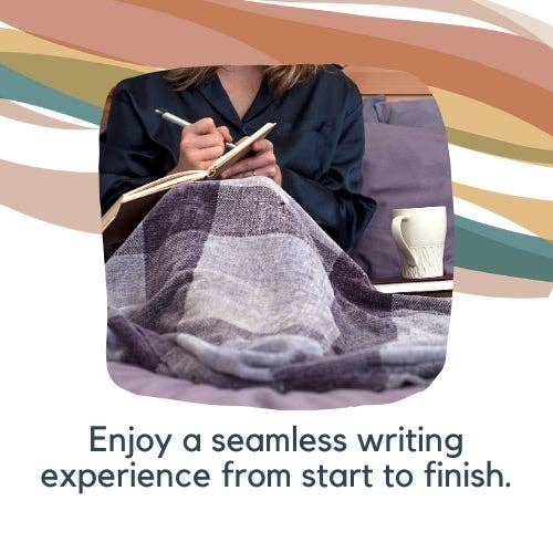 Mindful Moments Gold Leaf Journal