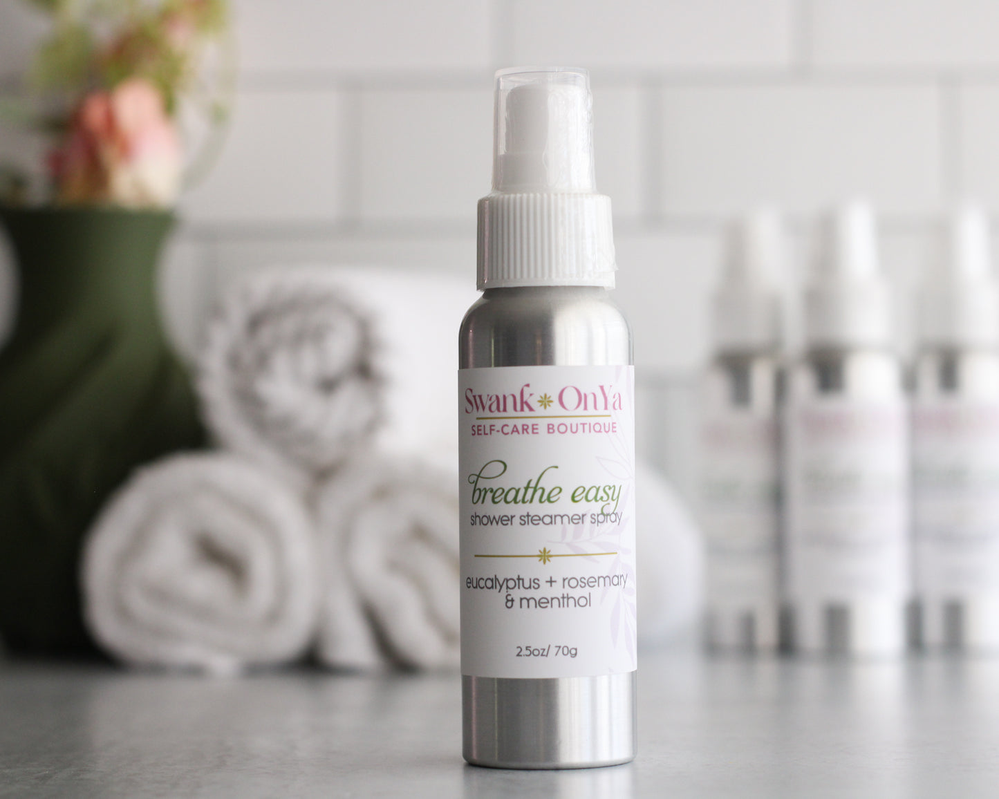 Breathe Easy Shower Steamer Spray