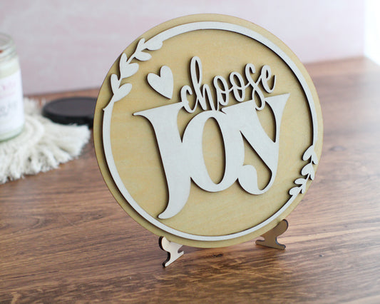 Choose Joy Shelf Sitter