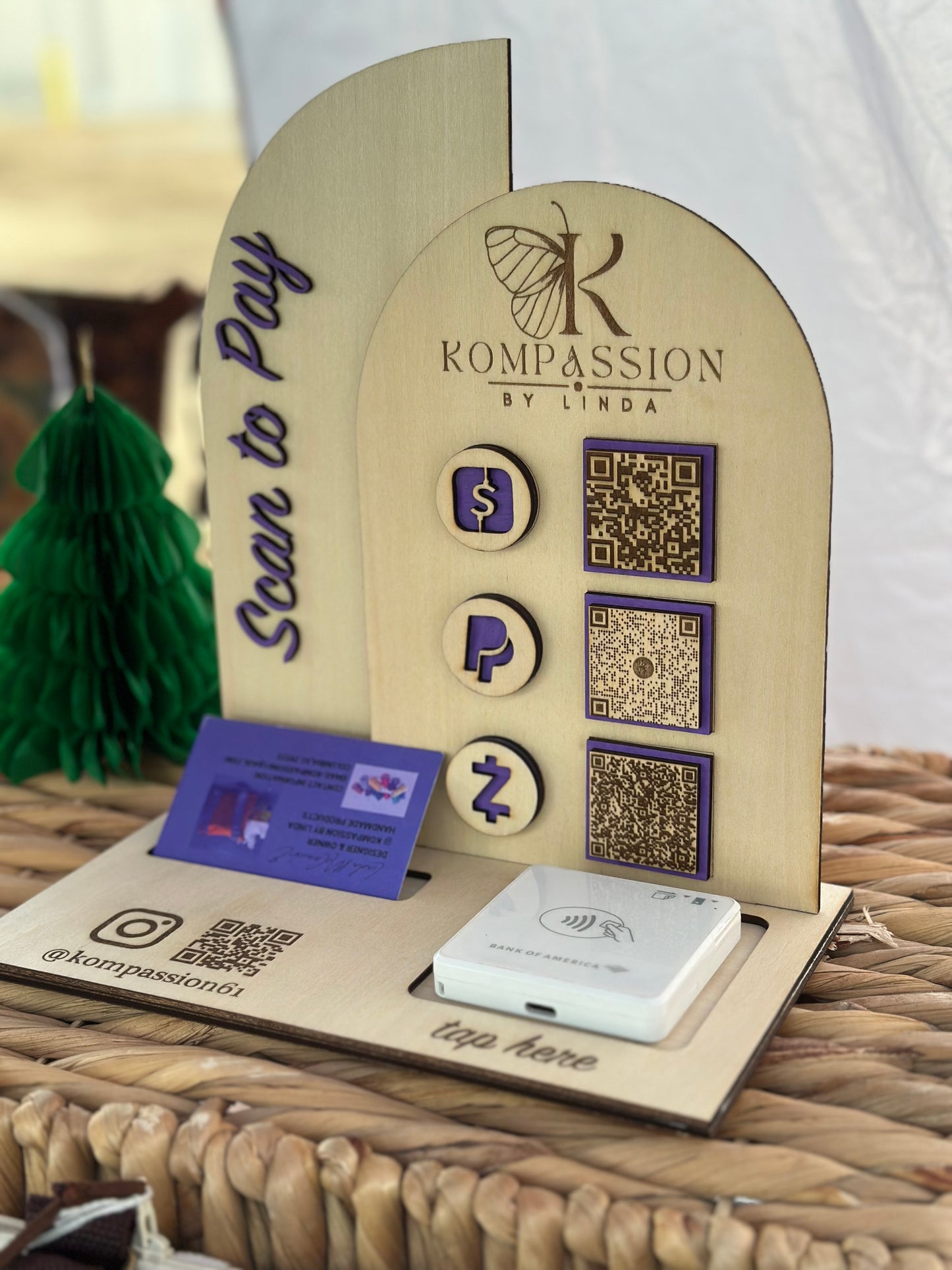 Double Panel Payment Center