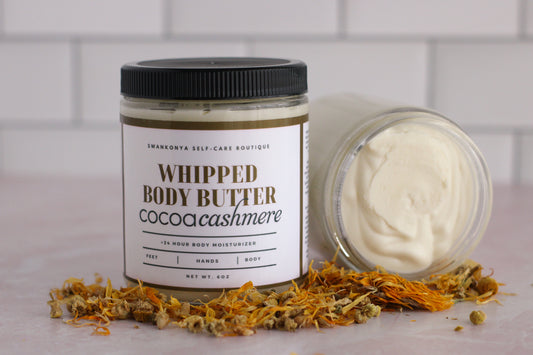 Infused Whipped Body Butter, Cocoa Cashmere